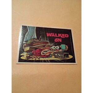 Vintage 1978 Donruss CB Convoy Sticker Trading Card CB Dictionary Walked On